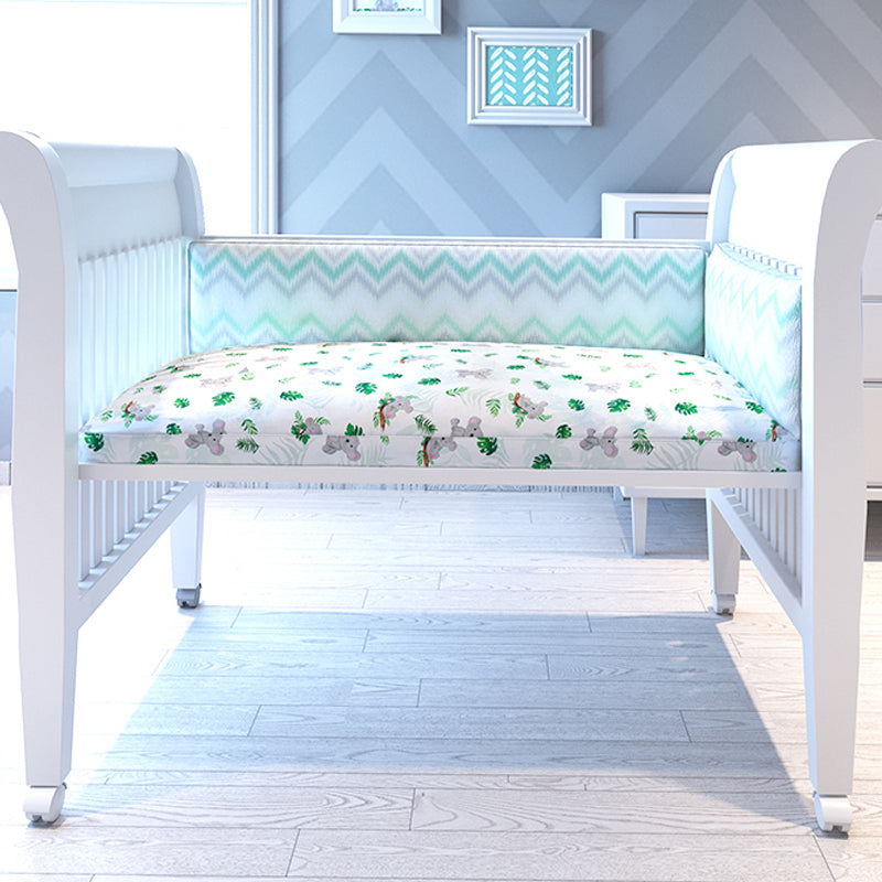 Organic Cot Half Bumper - Koala