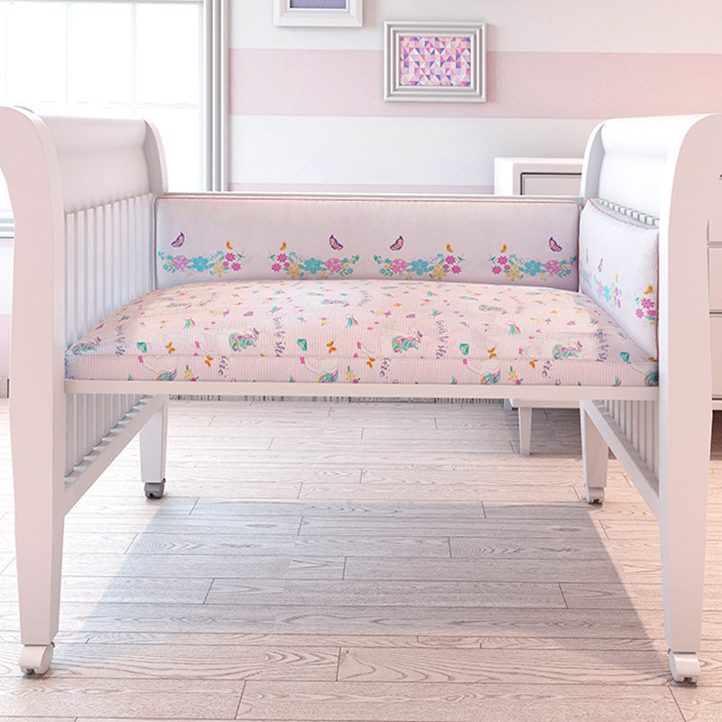 Organic Cot Half Bumper - Unicorn
