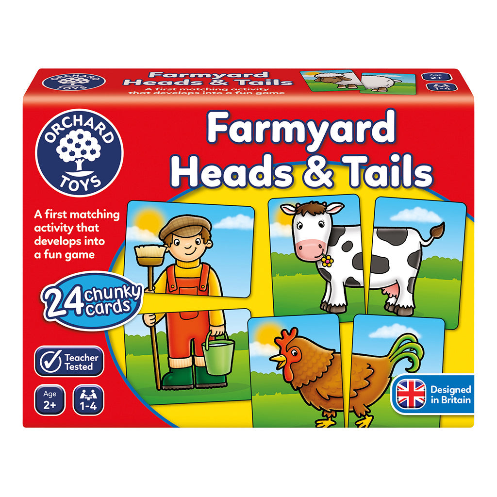 Orchard Toys - Farmyard Heads & Tails