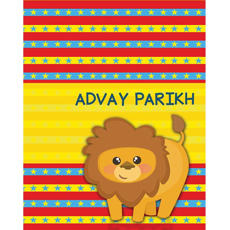 Personalised Folder - Lion