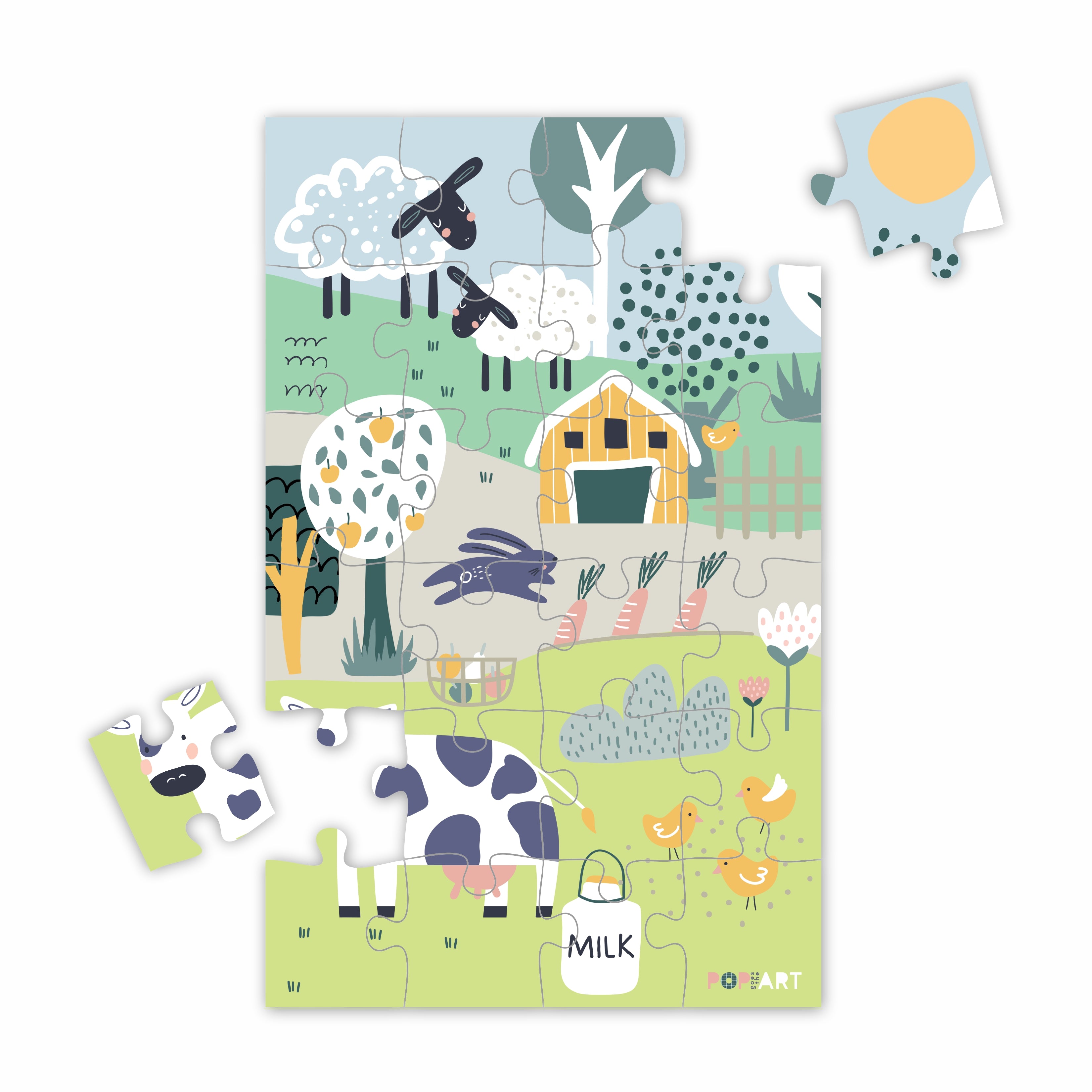 Reversible Puzzle | Farm and City