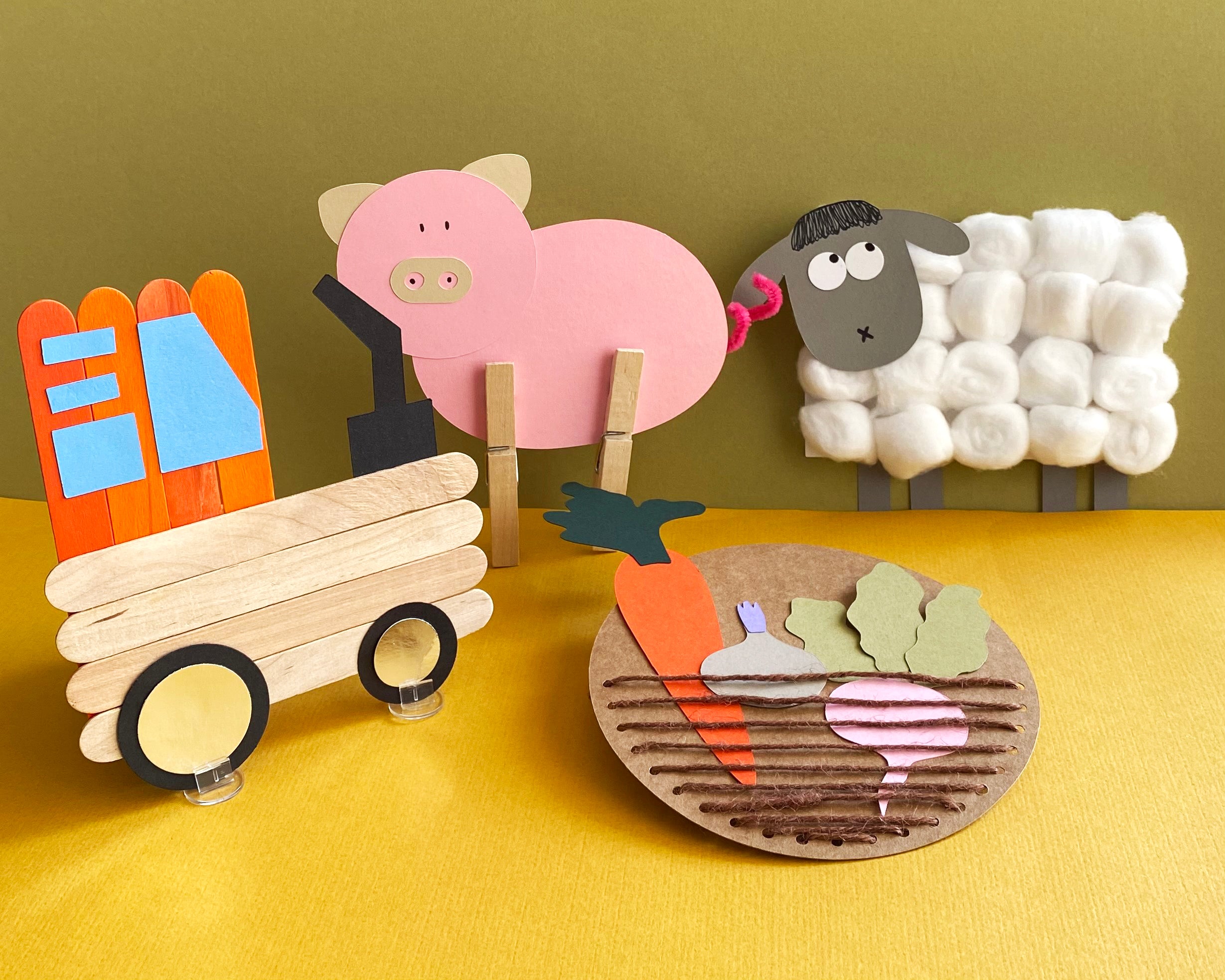 Open and Play Craft Boxes-Fred's Farm
