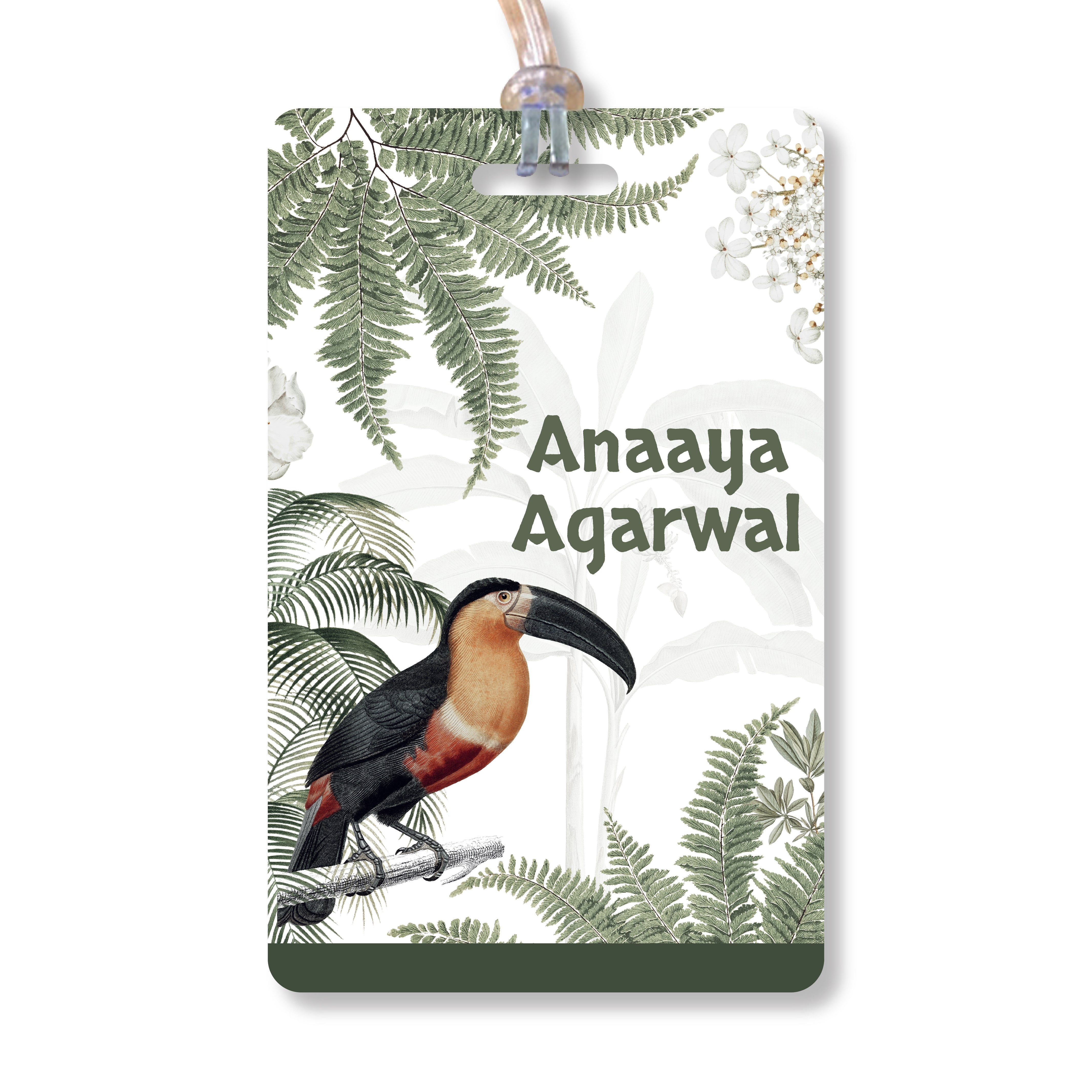 Animal themed Luggage Tags - Set of2