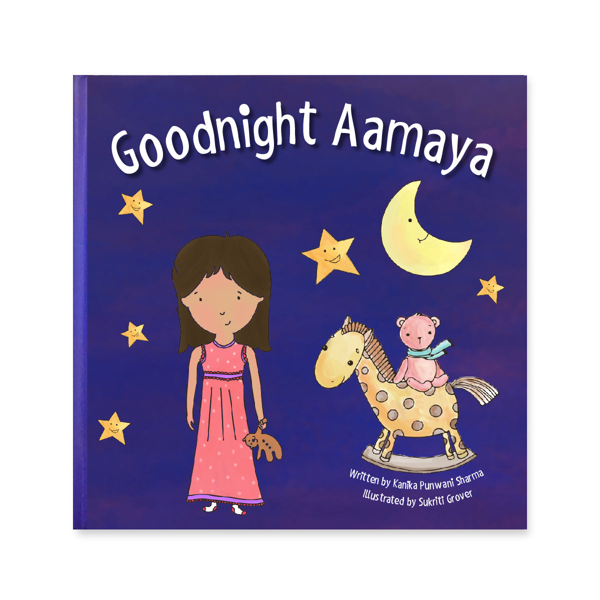 personalised goodnight storybook - girl