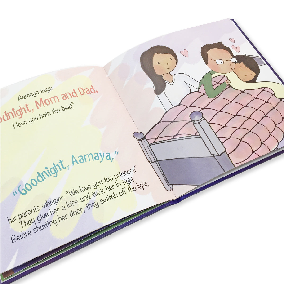 personalised goodnight storybook - girl