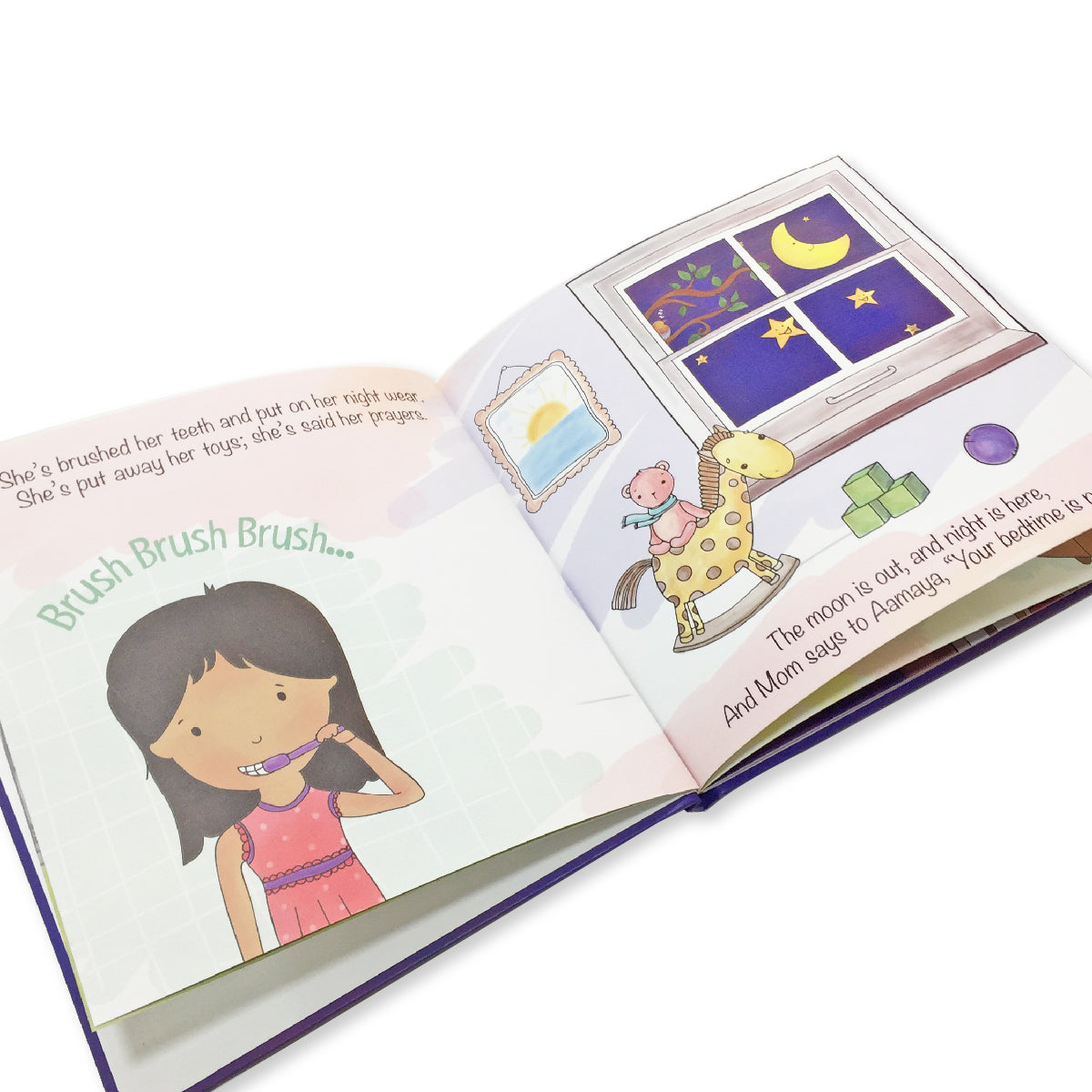 personalised goodnight storybook - girl