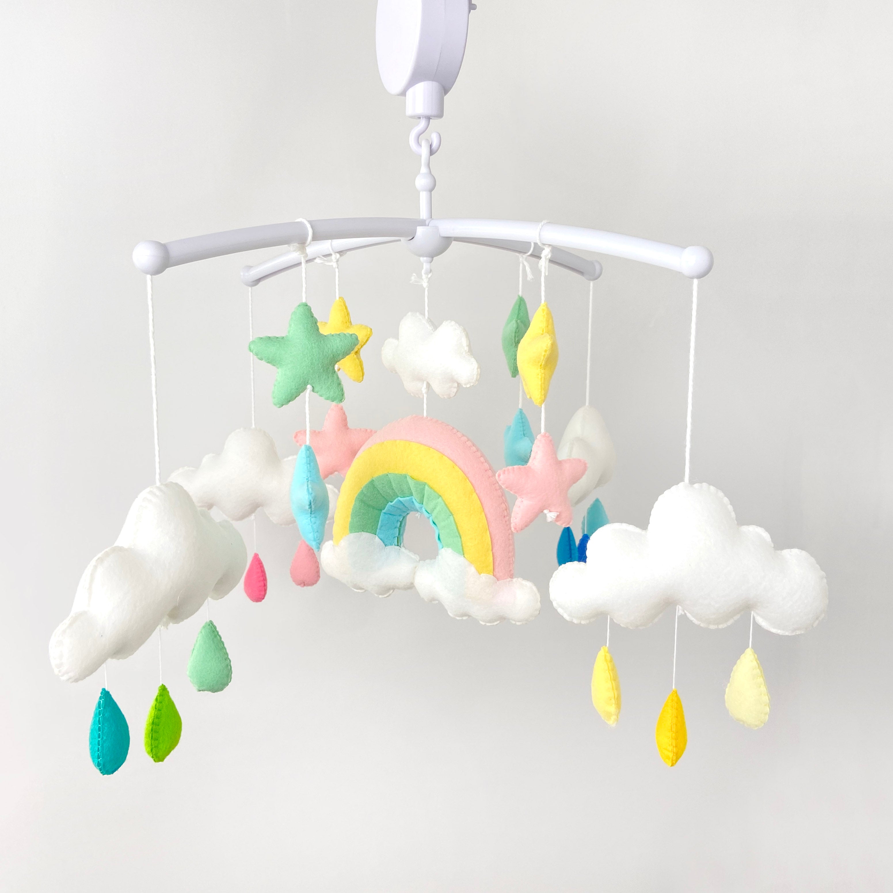 Rainbow Cot Mobile