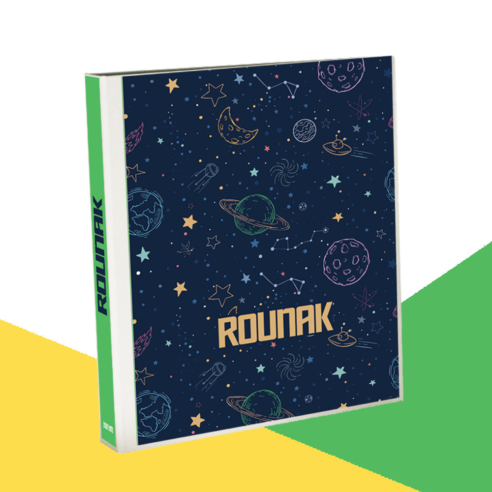 Personalised Binder - Galaxy