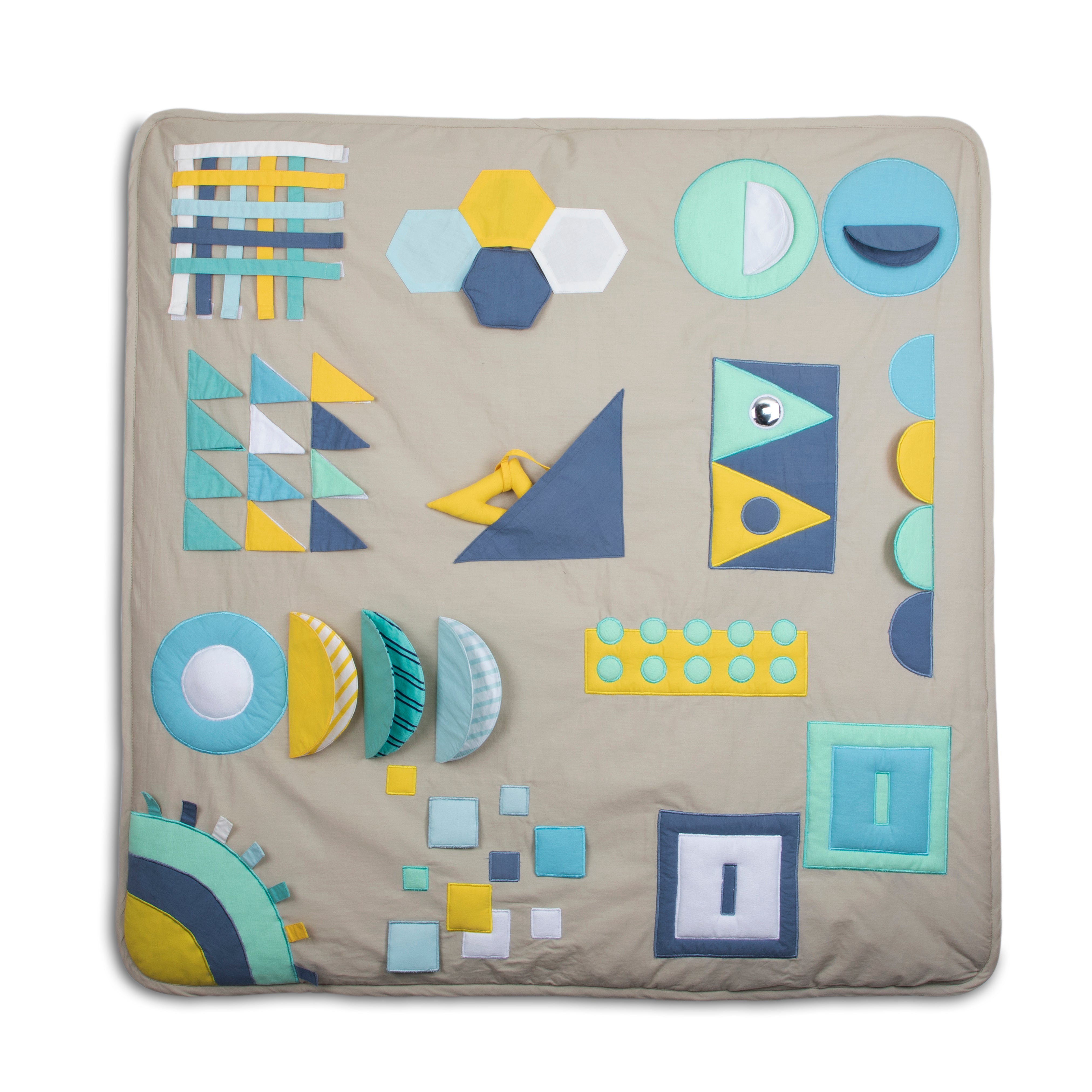 Neo Geometric Play Mat.