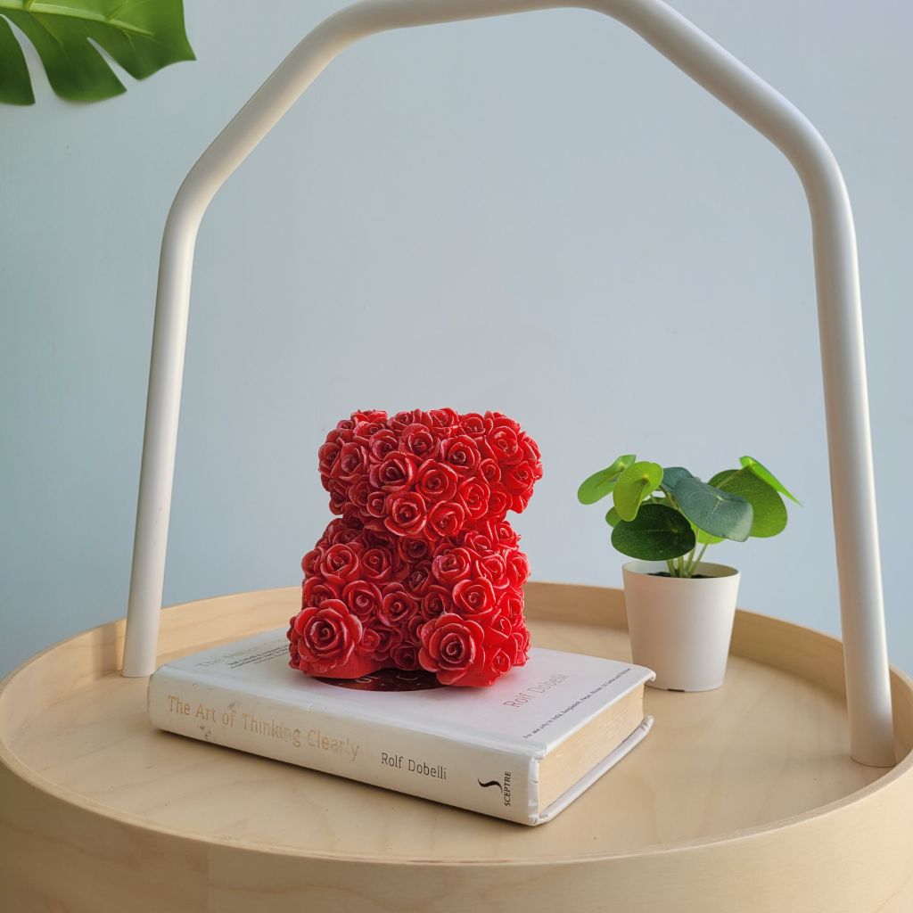 The Crimson-Rosette Teddy