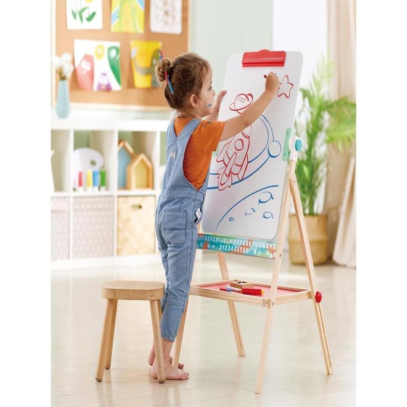 Hape Standing Flip Flat 2 Sided Folding Easel