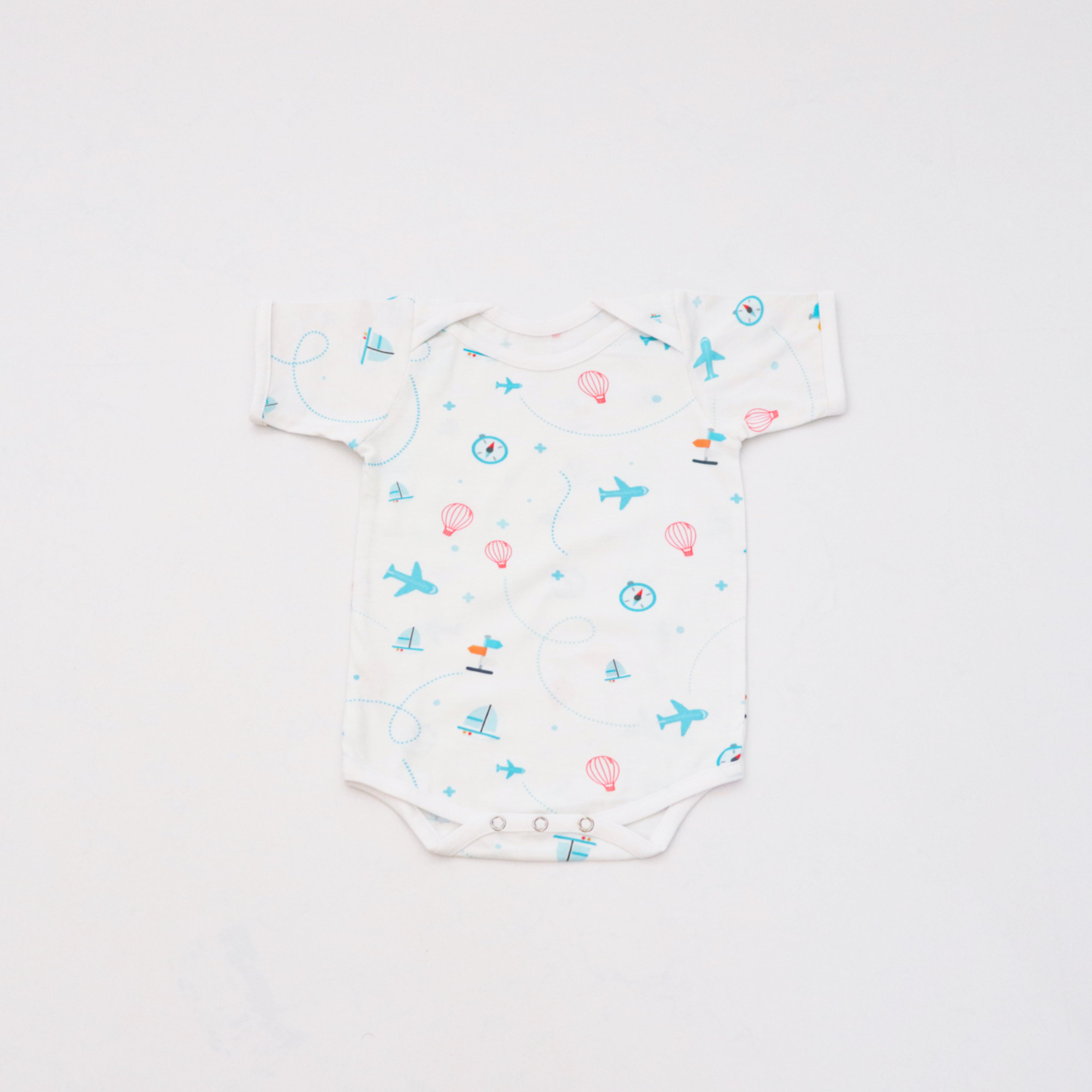Lil Travellers Bodysuits - Set Of 2
