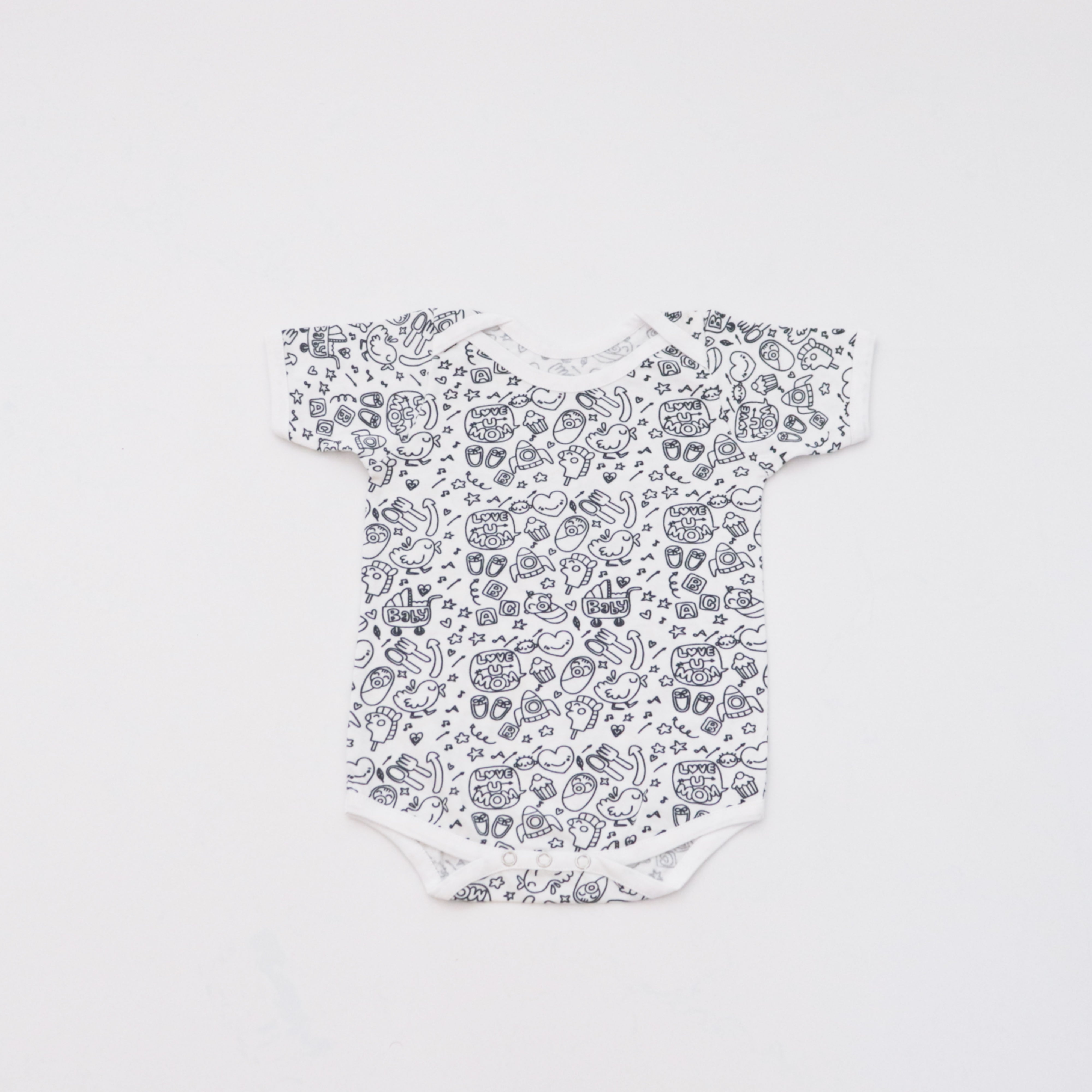 Love You Mom Bodysuits - Set Of 2