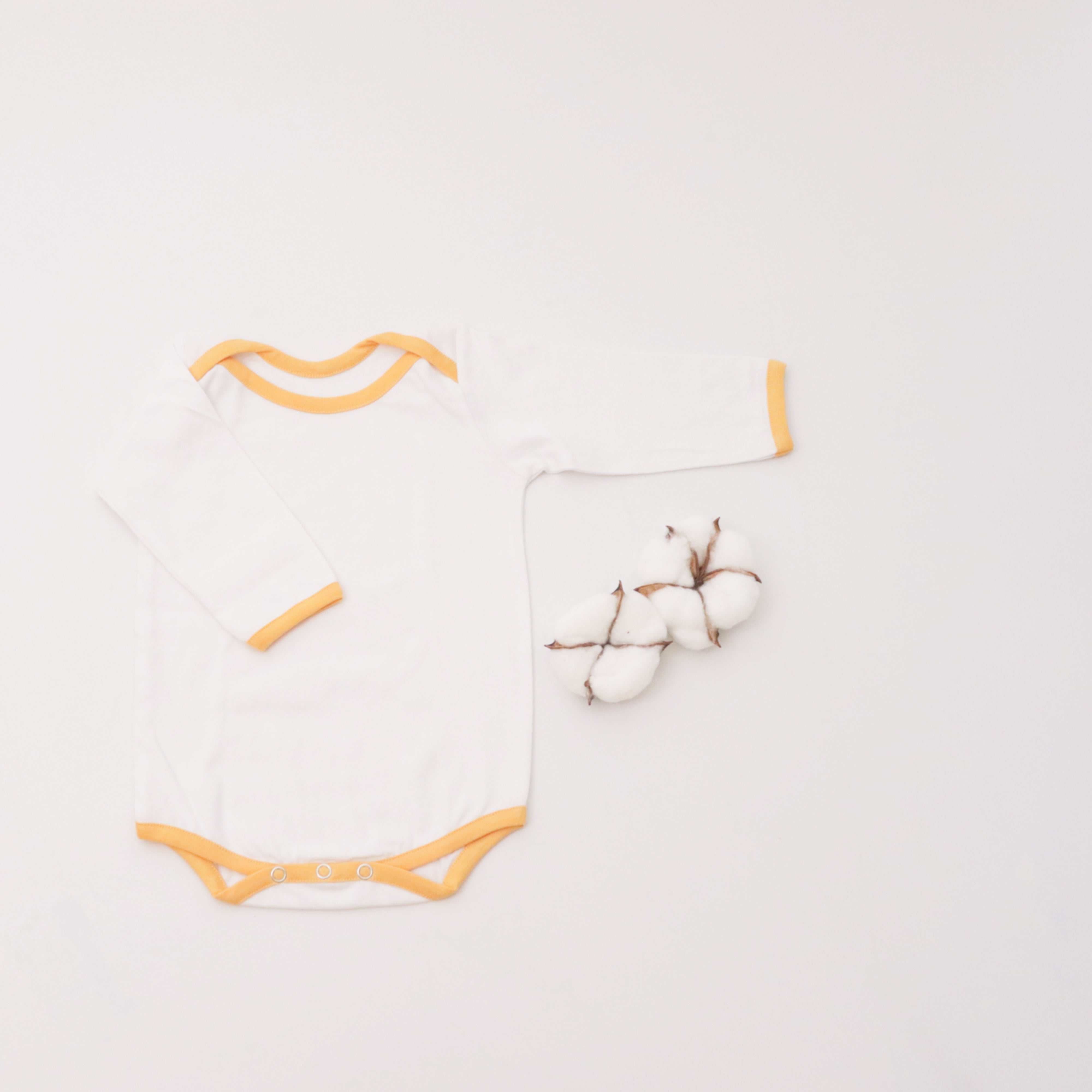 Yellow Love Bodysuits (Full Sleeves)- Set Of 2