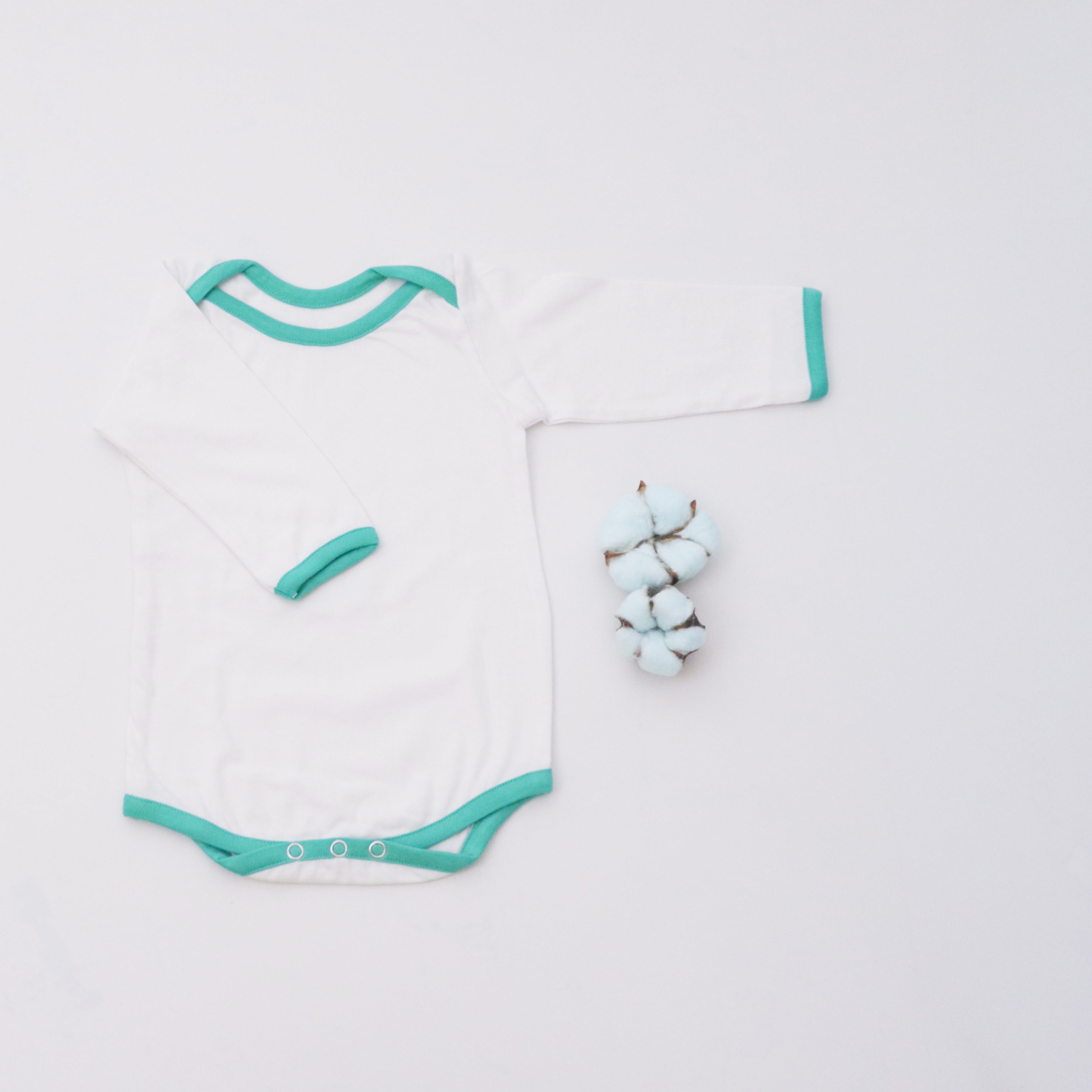 Personalised Bodysuit (Full Sleeves) - Celebrating Green Diwali (Green Love)