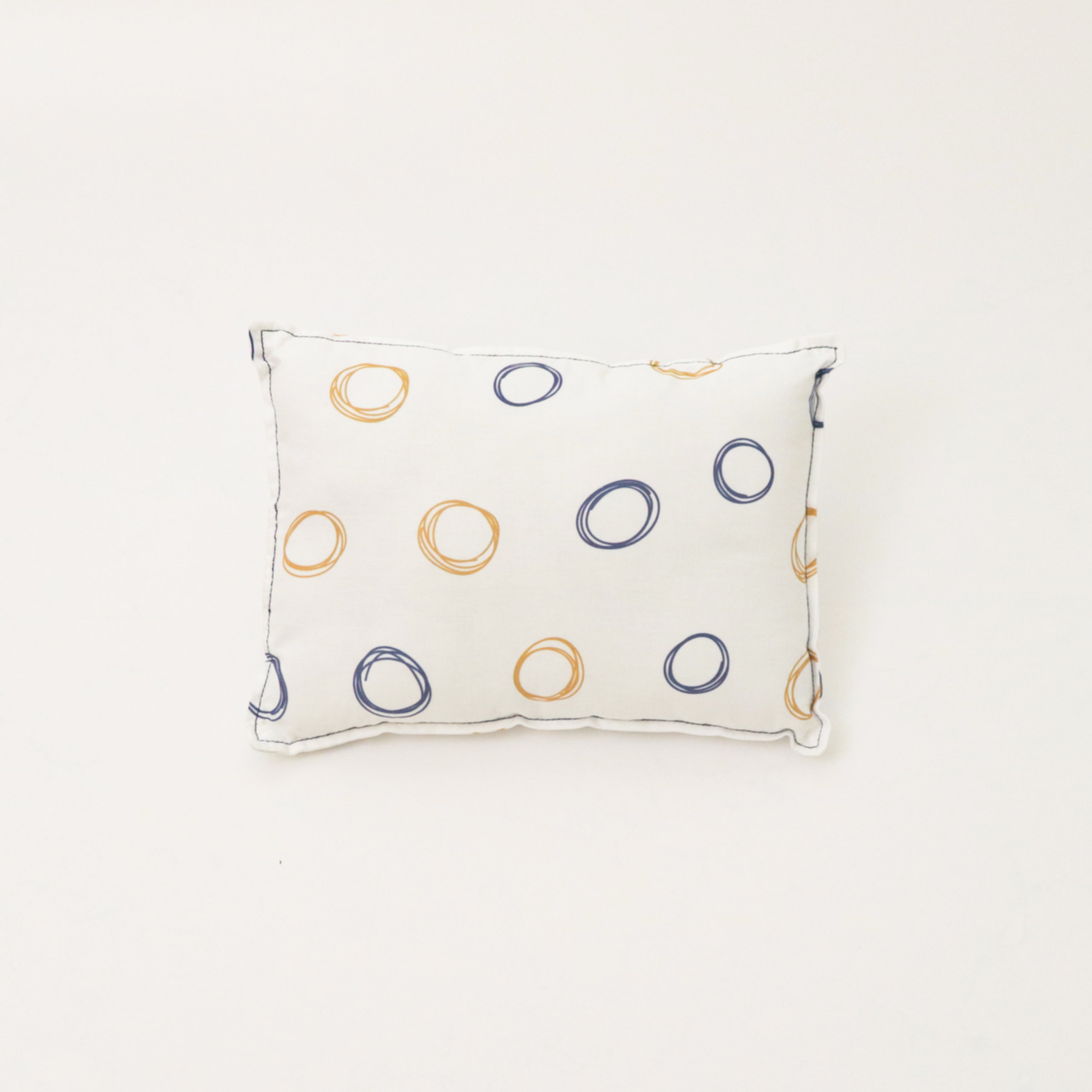Doodle Circles - Birth Stats Pillow