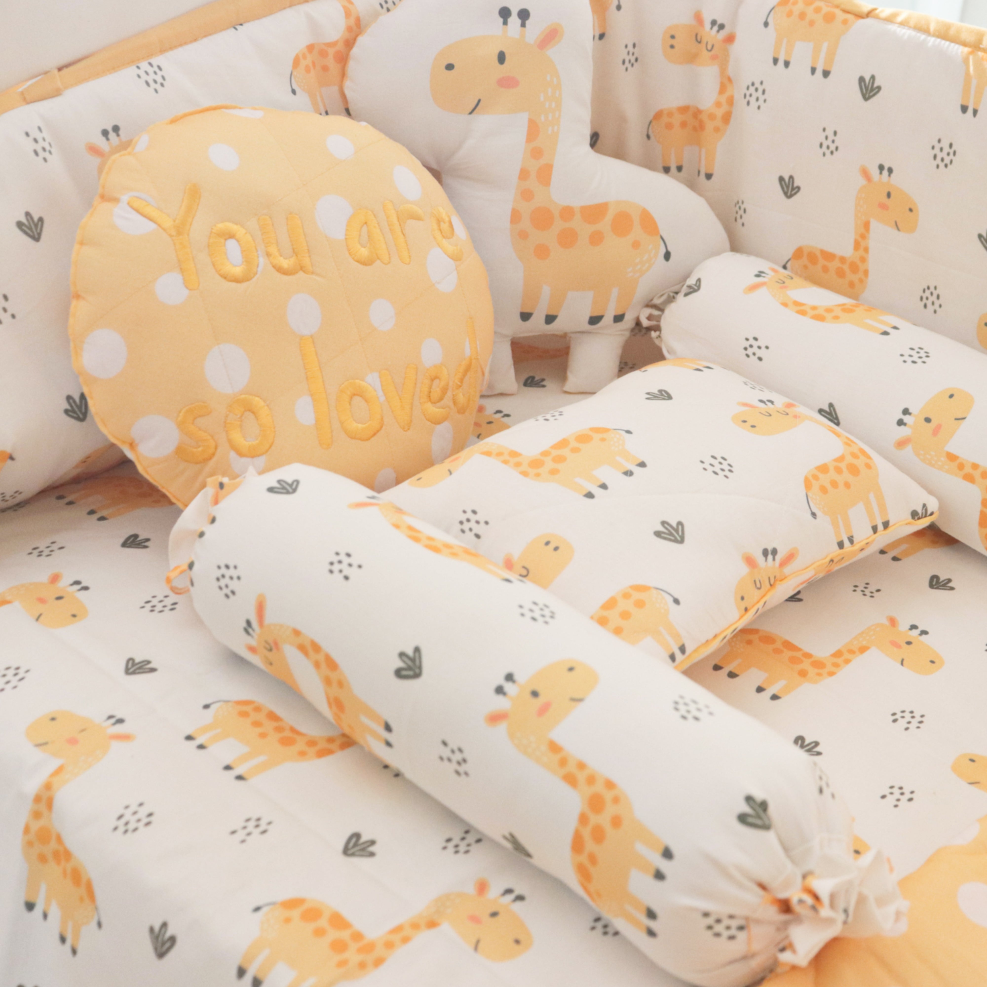 Baby Giraffe - Personalised Essential Gift 'Baskets Of Love'