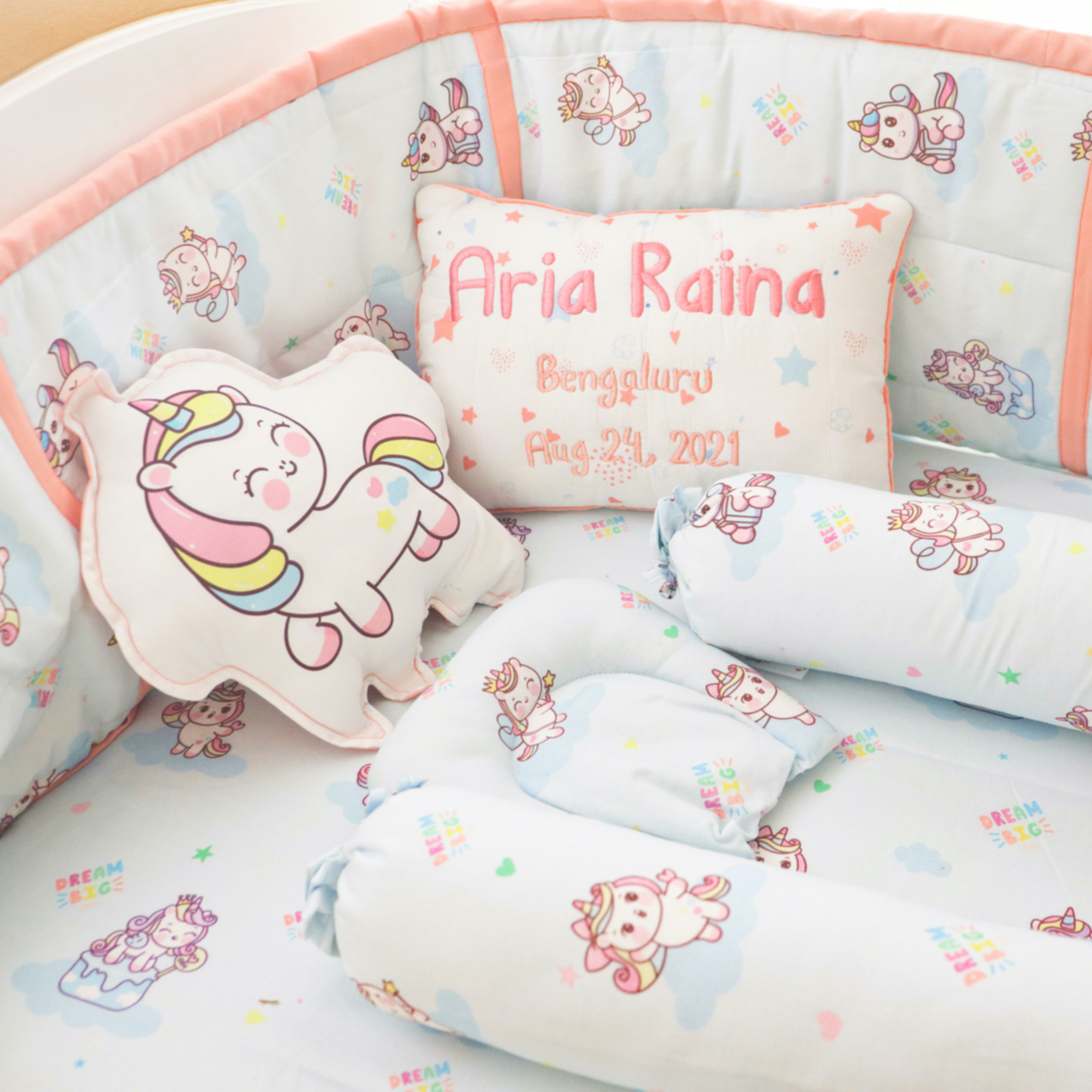 Unicorn Dreams - Personalised Essential Gift 'Baskets Of Love'
