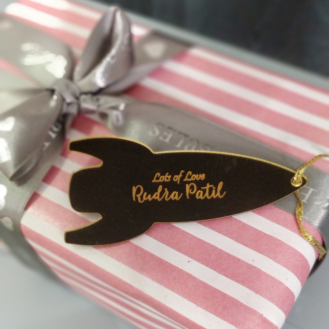 Personalized Laser Cut Gift Tags - Set of 12