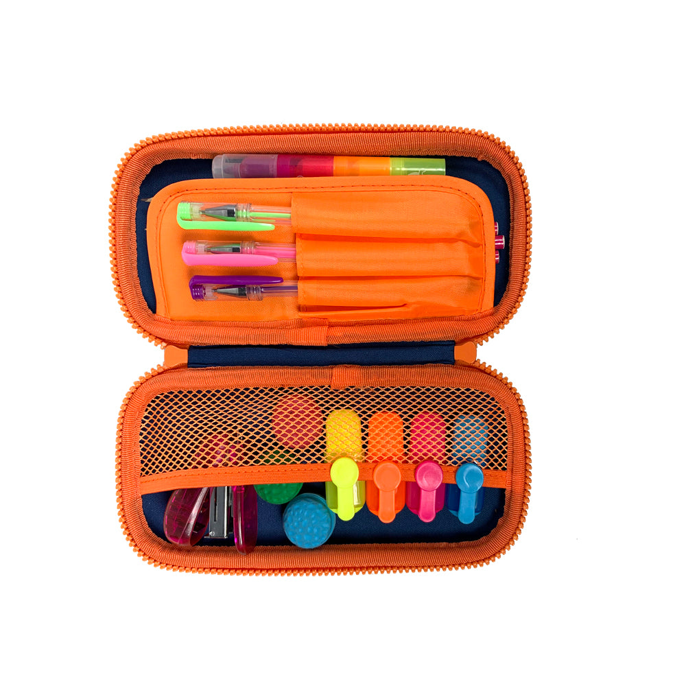 Gaming Pencil Case | Pac-man Design | Shiny Metallic Print