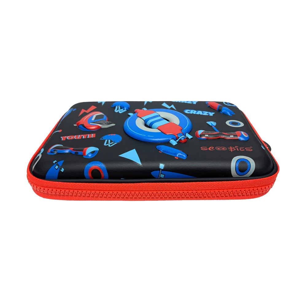 Scooboard Pencil Case | 3D Design | Quirky Colours | Multi-use Pouch