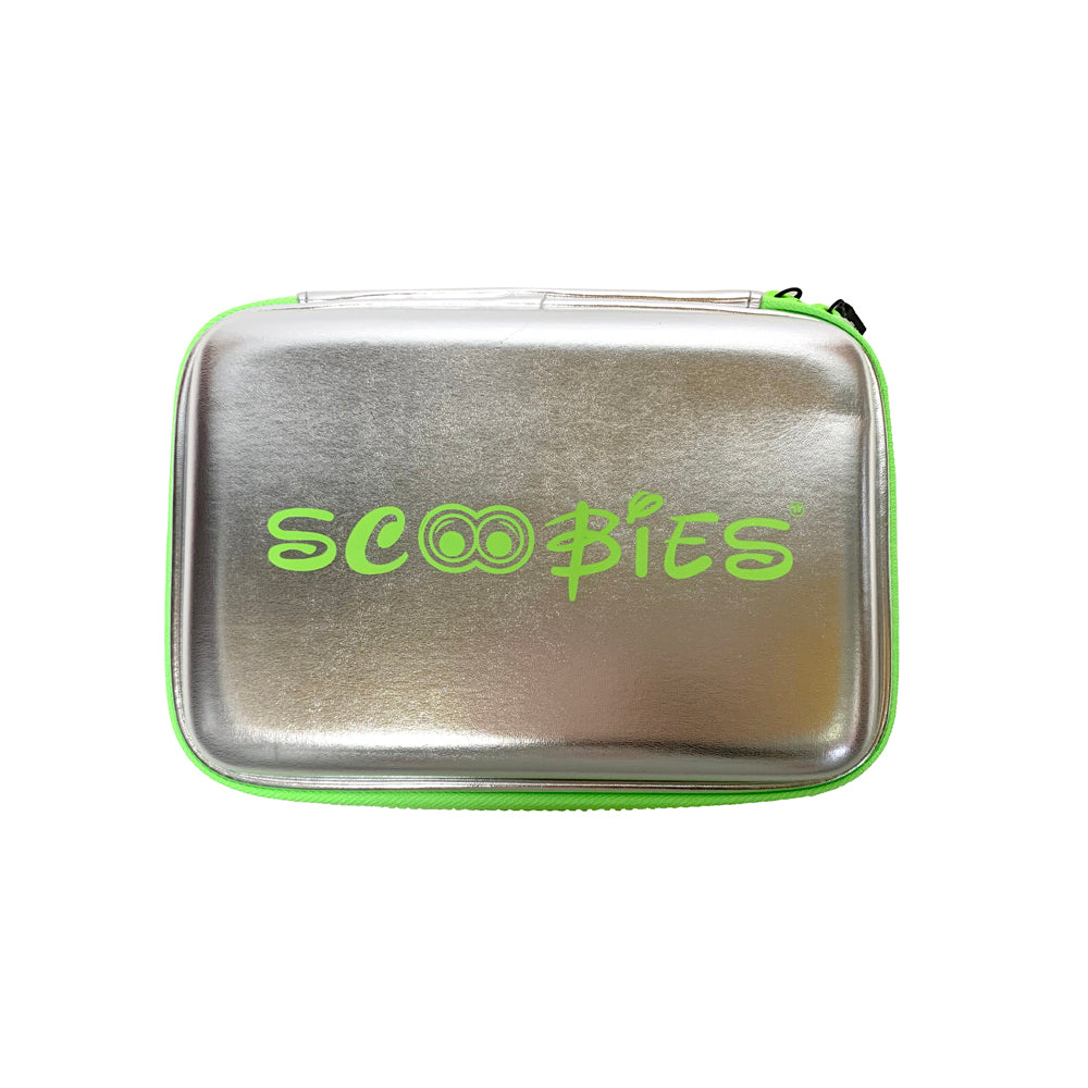 Scoo-Racing Pencil Case | Sassy Design | Vibrant Colours | Shiny Metallic Print