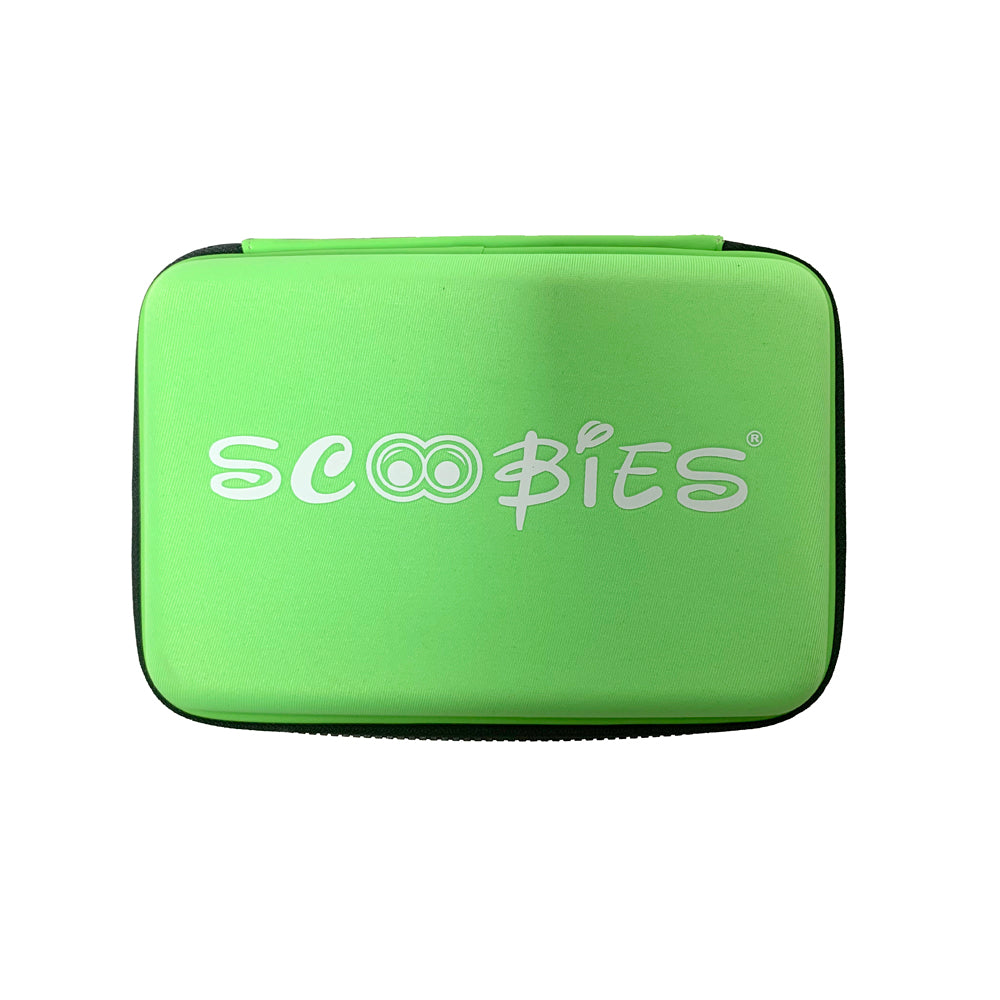 Footie In Scoobies Time Pencil Case | In-built Watch | Sporty Green Design