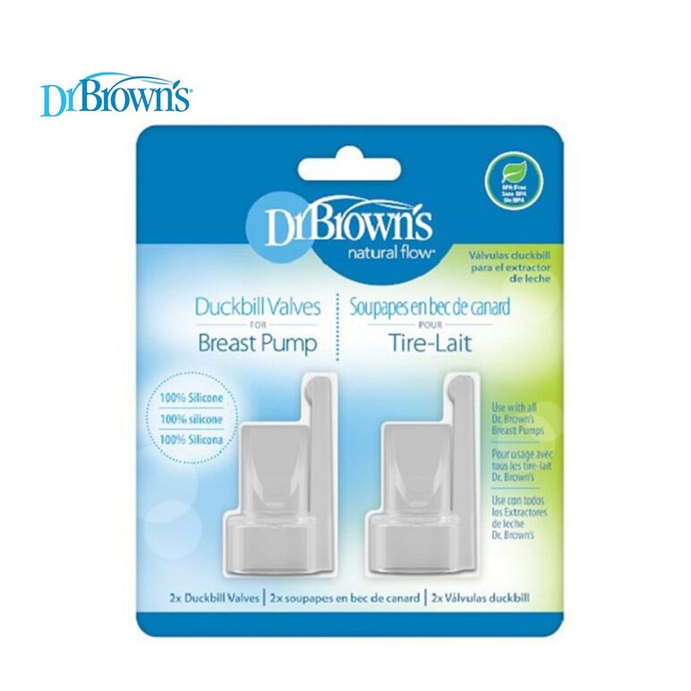 Dr. Brown's Duckbill Valves For Breast Pump, 2-Pack