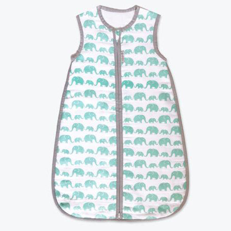 Masilo Organic Muslin Sleeping Bag - Elephant Parade