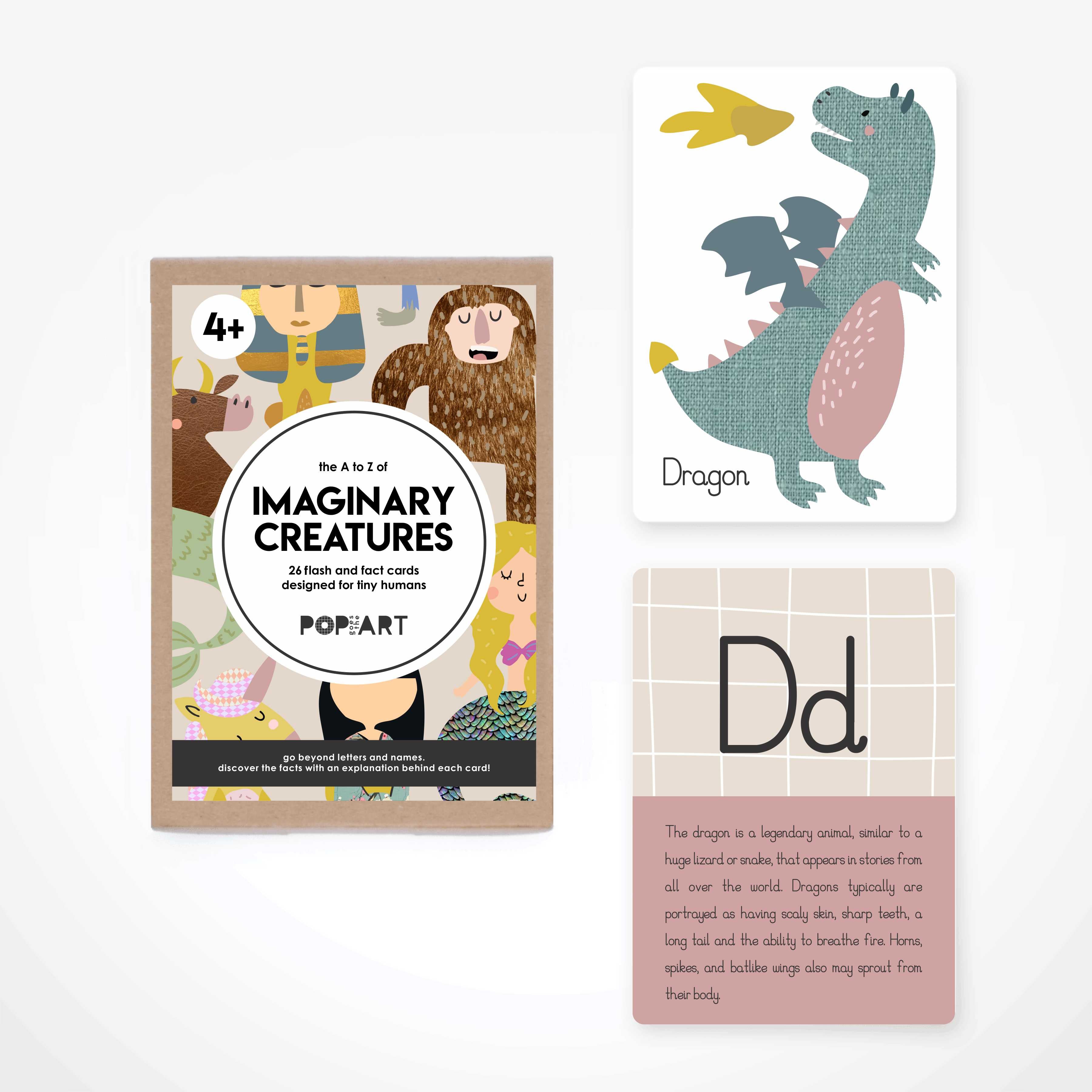 Flash & Fact Cards | Imaginary Creatures