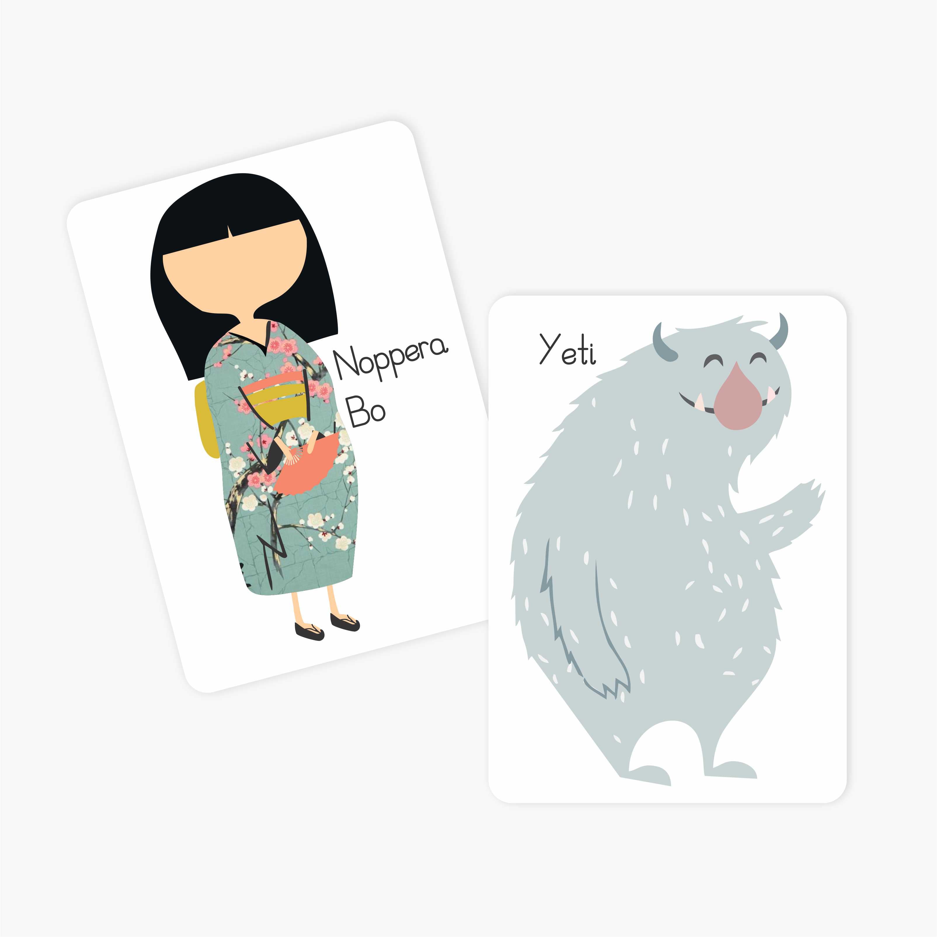 Flash & Fact Cards | Imaginary Creatures