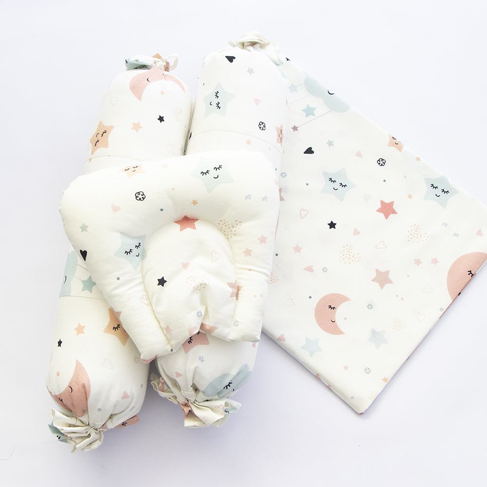 Super Value Bedding Set - In The Sky & Circle Of Love (Set Of 11)