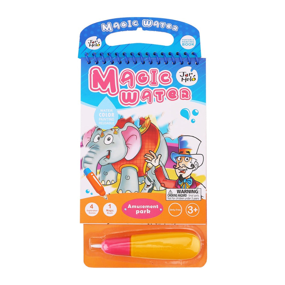 Jar Melo Magic Water Coloring Pad-Arts & Crafts-Jarmelo-Toycra