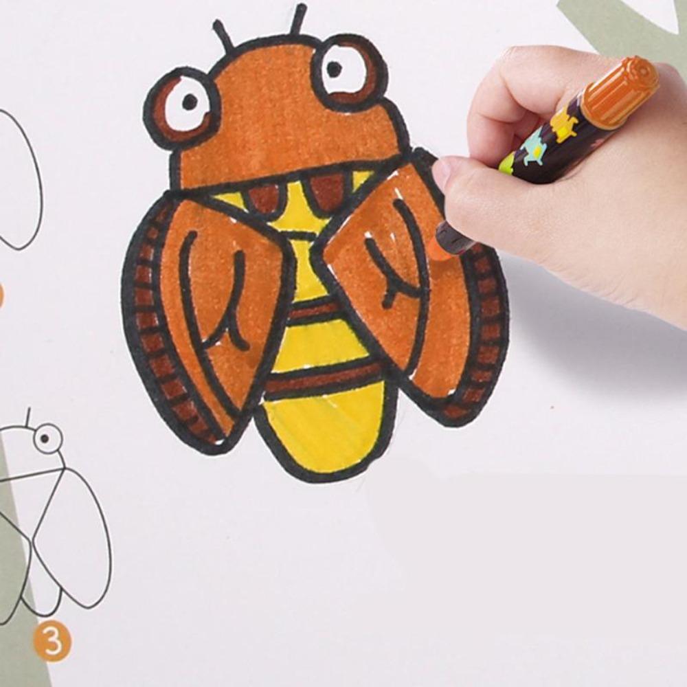 Jar Melo Step by Step Drawing Book – Cute Animals-Drawing Book-Jarmelo-Toycra
