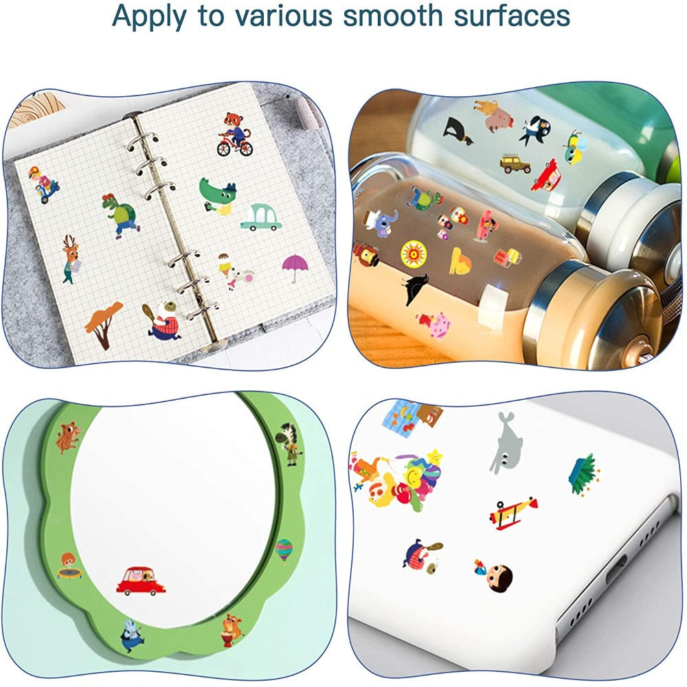 Jar Melo Transfer Sticker Scenes Pads -Busy City-Arts & Crafts-Jarmelo-Toycra