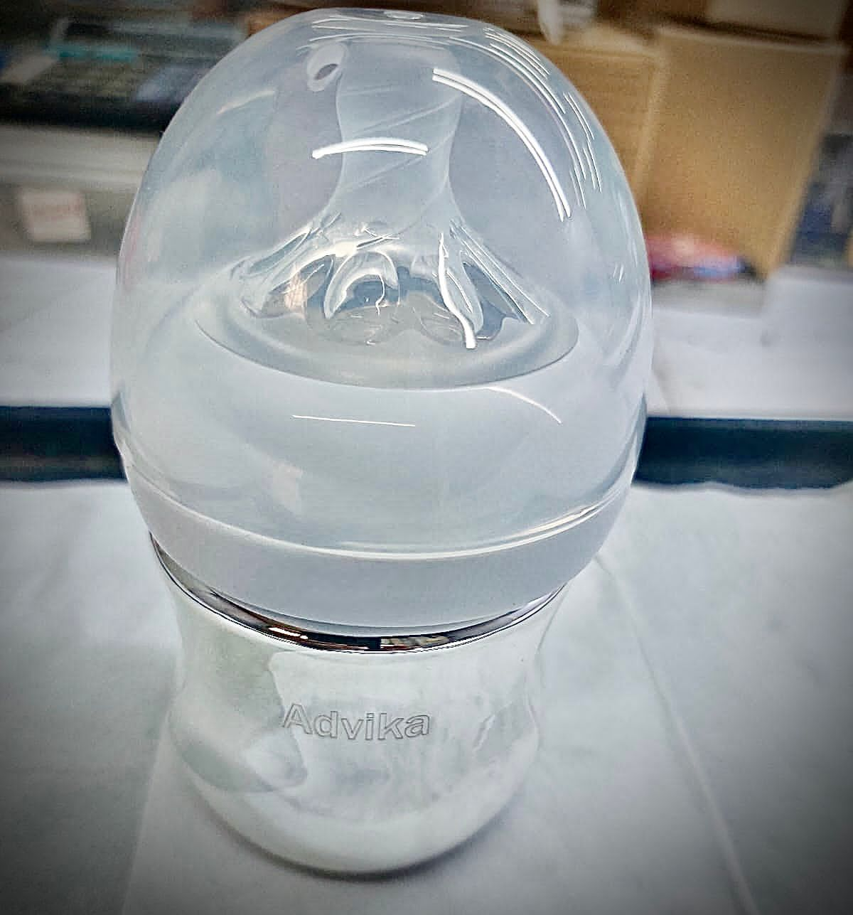 999 Pure Silver Baby Feeding Bottle