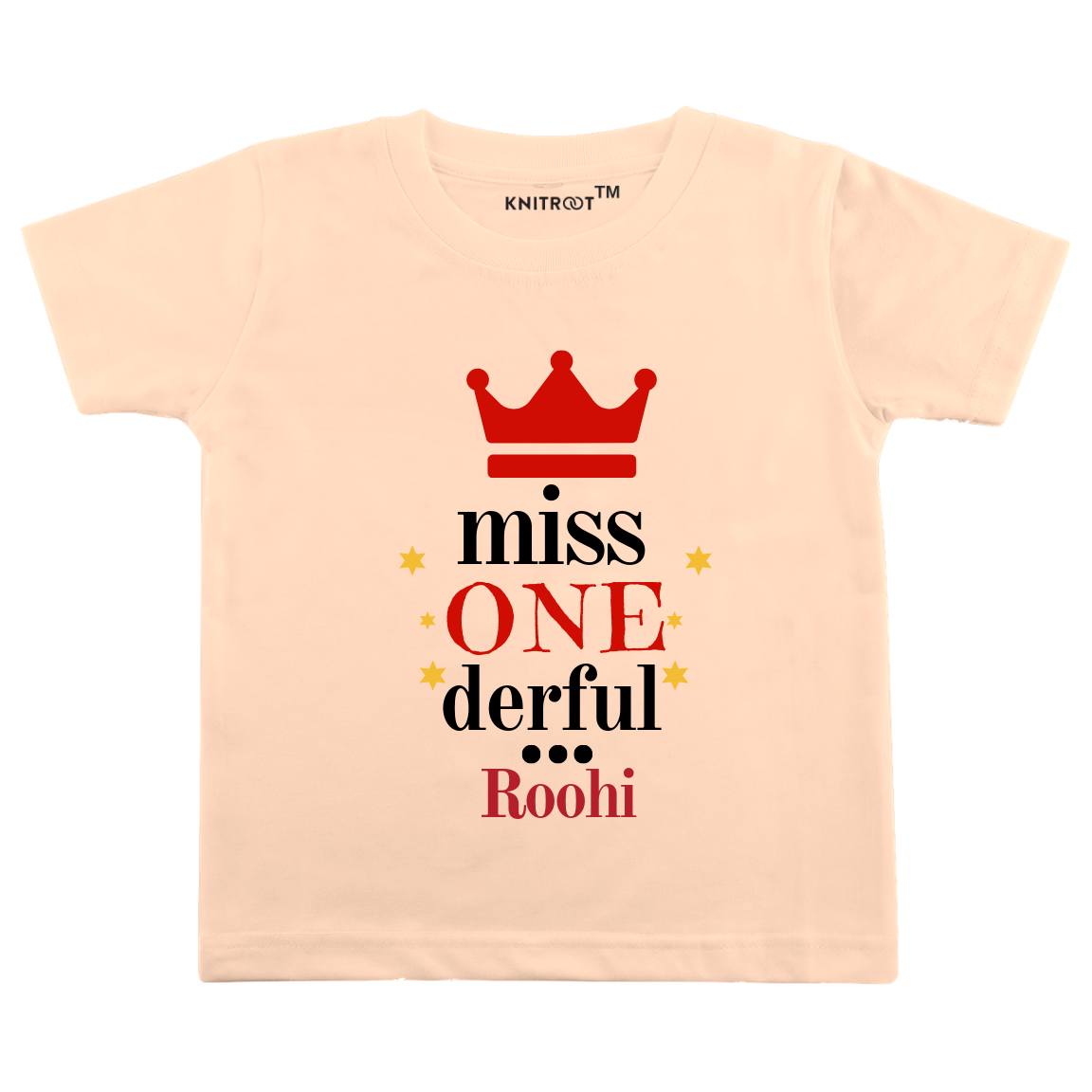 Miss Crown First birthday Tee