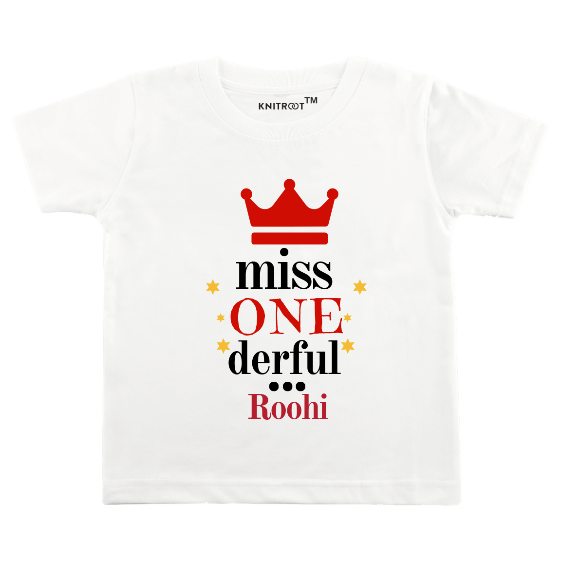 Miss Crown First birthday Tee