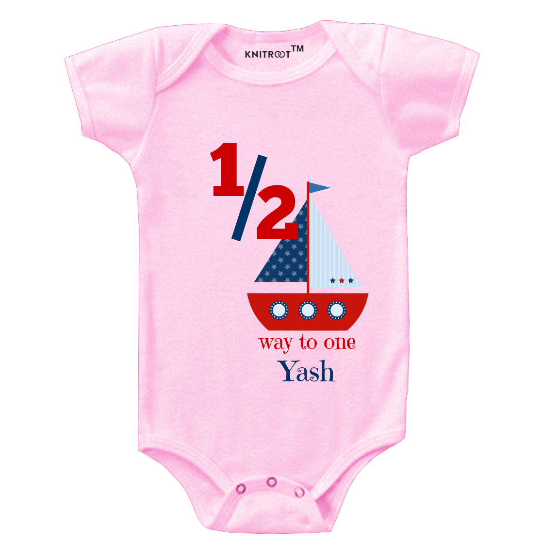 Ship Half Birthday Onesie