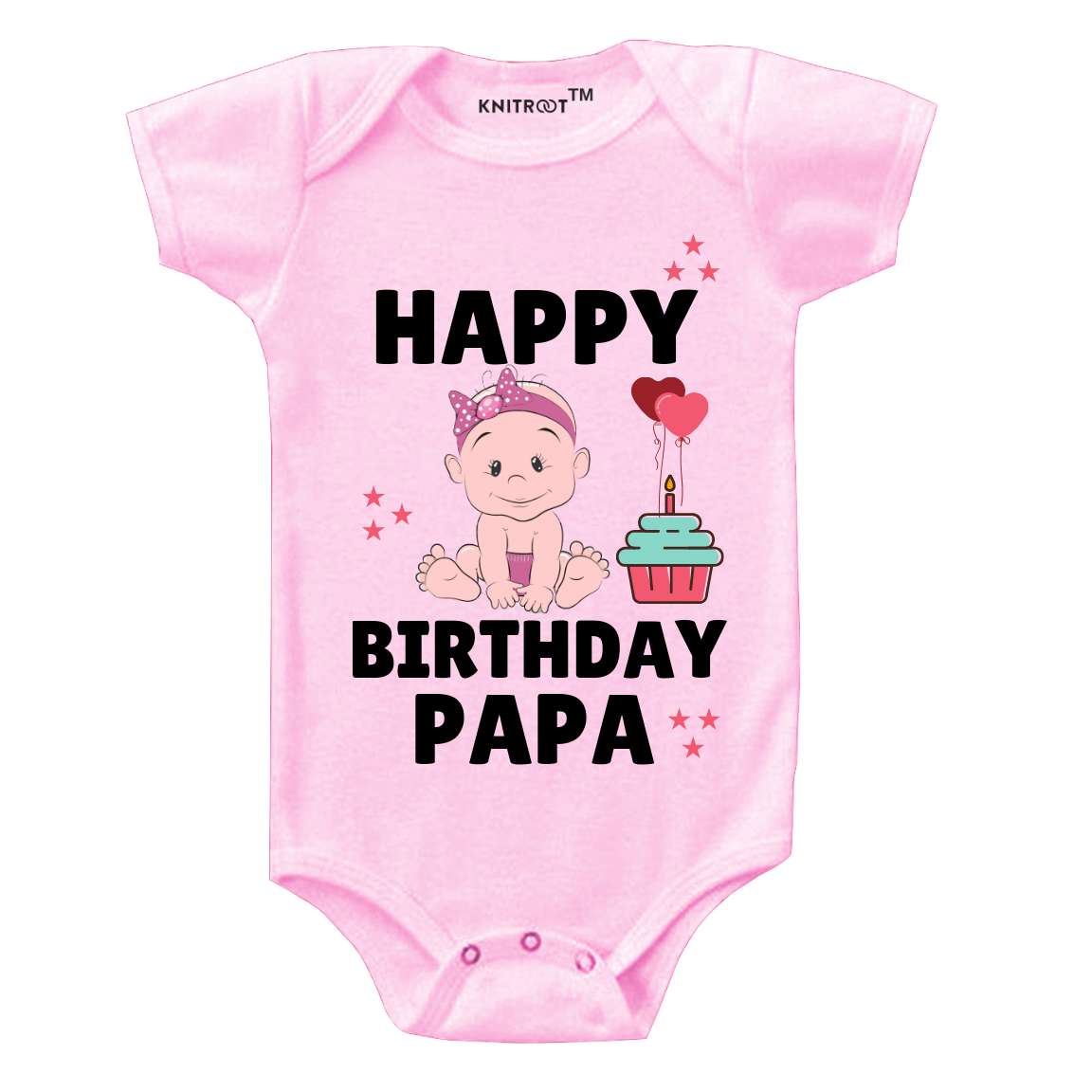 Happy Birthday Papa (2) Onesie