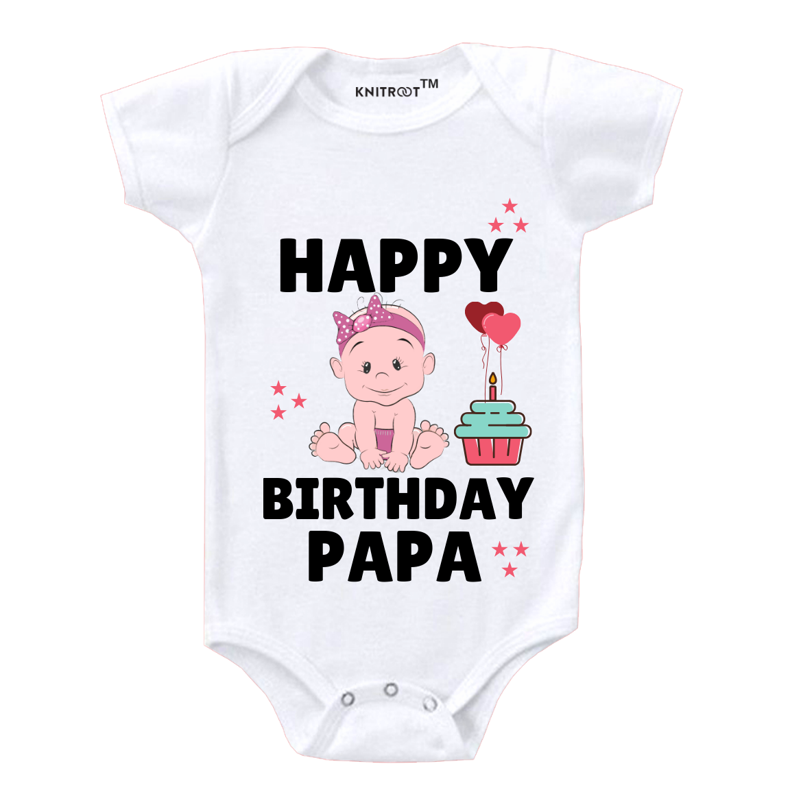 Happy Birthday Papa (2) Onesie