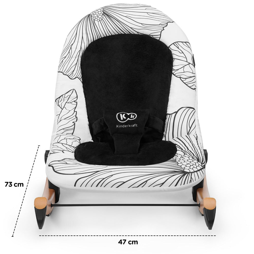 Kinderkraft Finio 2In1 Rocker-Bouncers, Rockers & Swings-Kinderkraft-Toycra