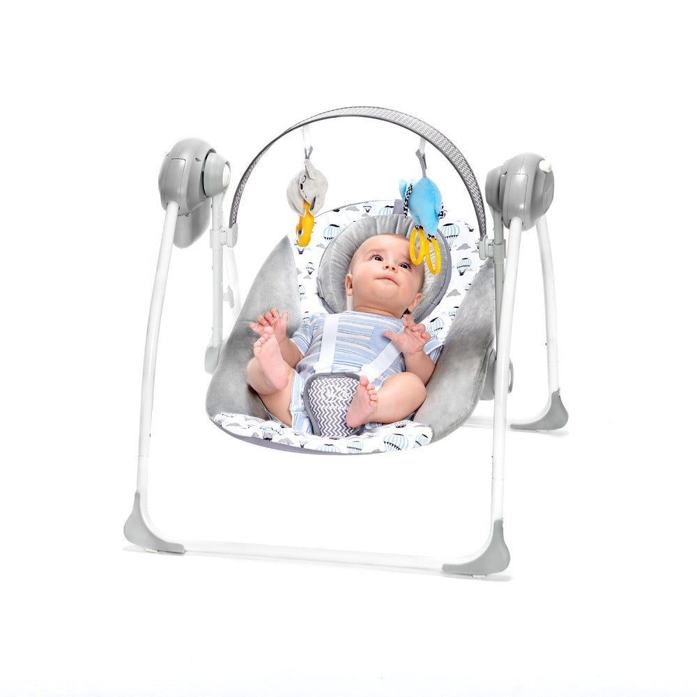 Kinderkraft Flo Baby Swing-Bouncers, Rockers & Swings-Kinderkraft-Toycra