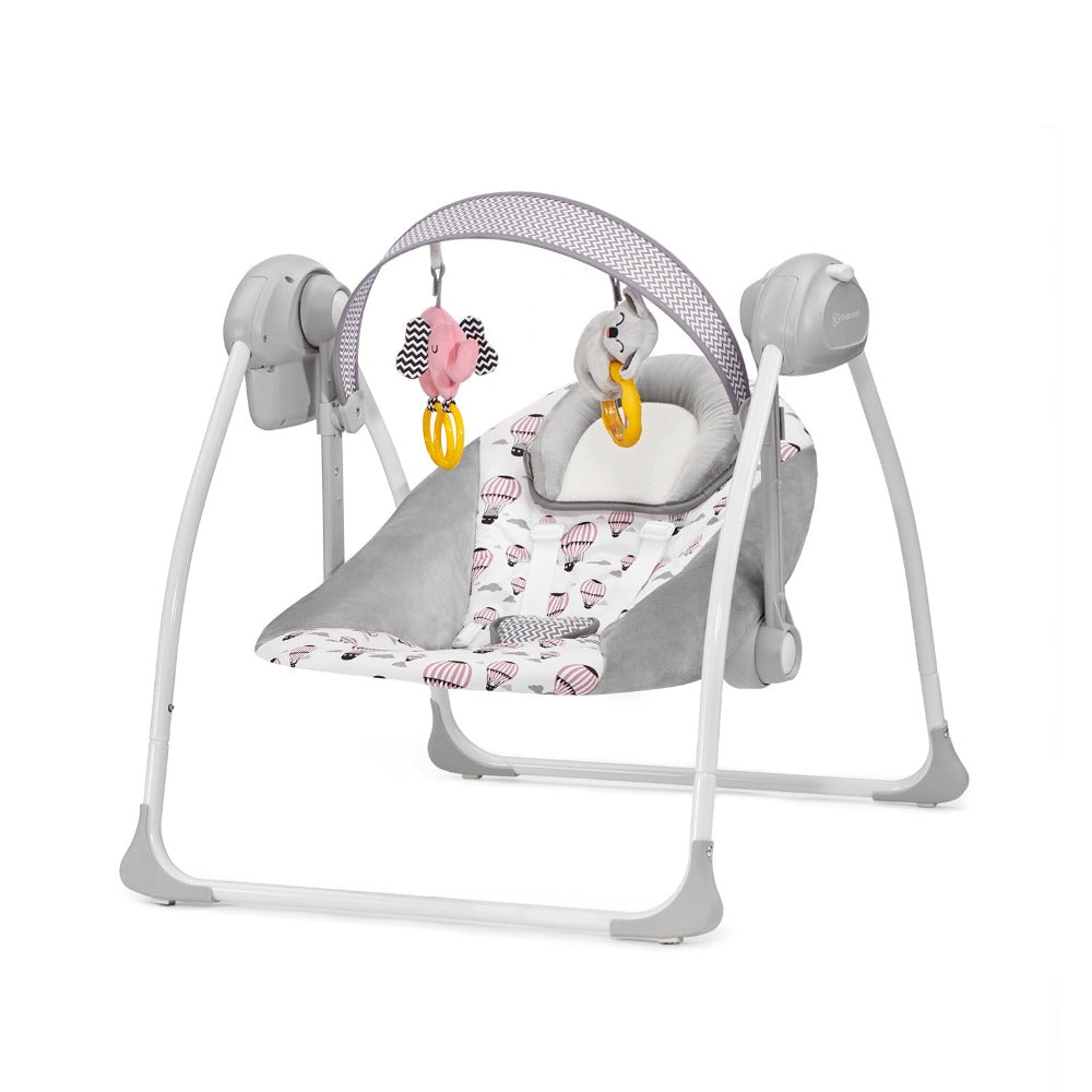 Kinderkraft Flo Baby Swing-Bouncers, Rockers & Swings-Kinderkraft-Toycra