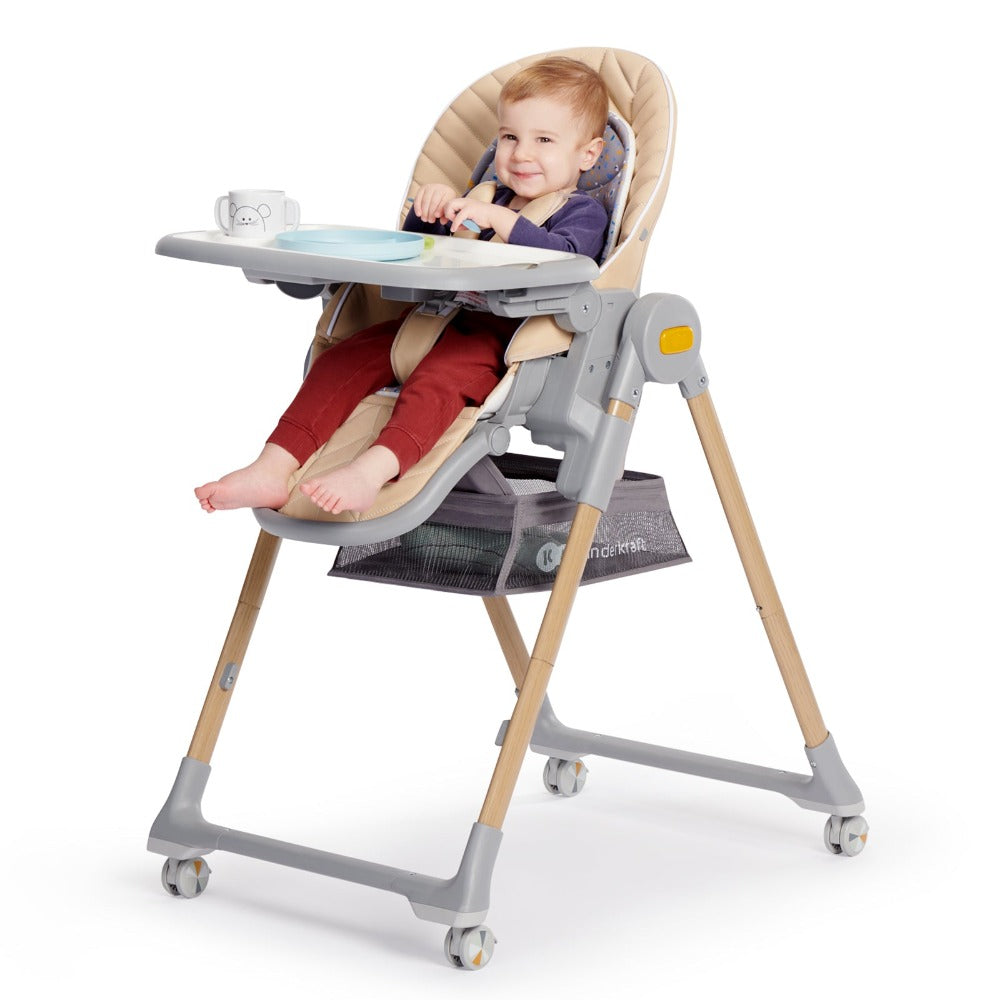 Kinderkraft Lastree 2in1 High Chair / Bouncer-High Chairs-Kinderkraft-Toycra