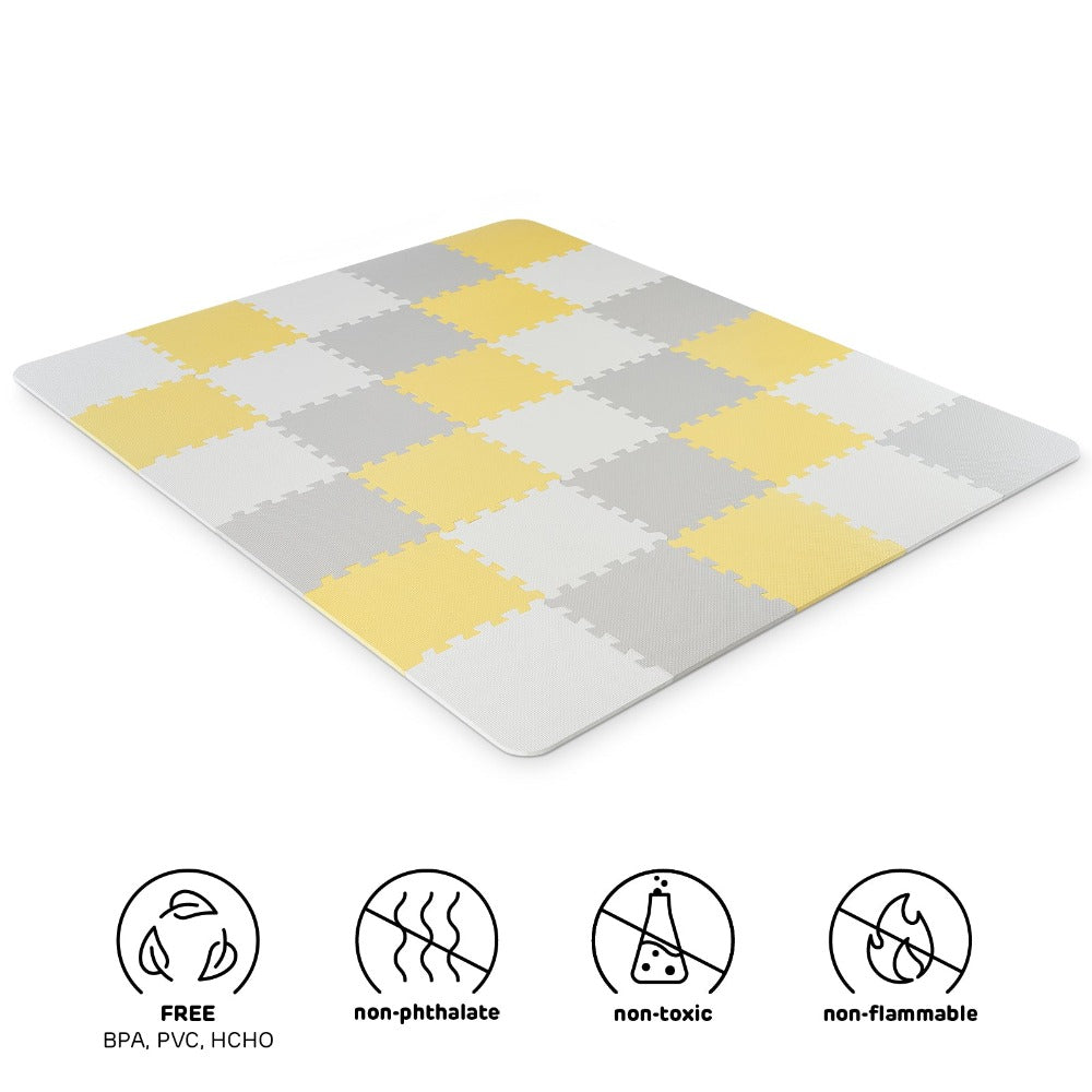 Kinderkraft Luno Foam Puzzle Mat-Mats, Gym & Activity-Kinderkraft-Toycra