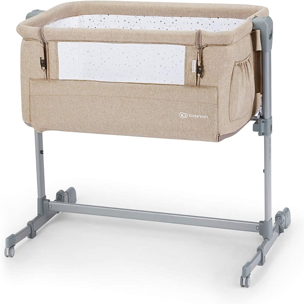 Kinderkraft Neste Up 2in1 Co-Sleeper / Independent Cot-Cribs & Cots-Kinderkraft-Toycra