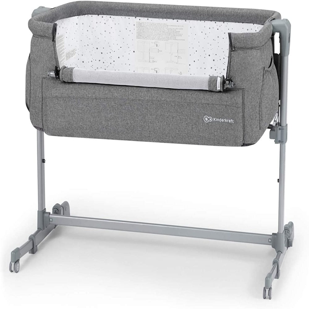 Kinderkraft Neste Up 2in1 Co-Sleeper / Independent Cot-Cribs & Cots-Kinderkraft-Toycra