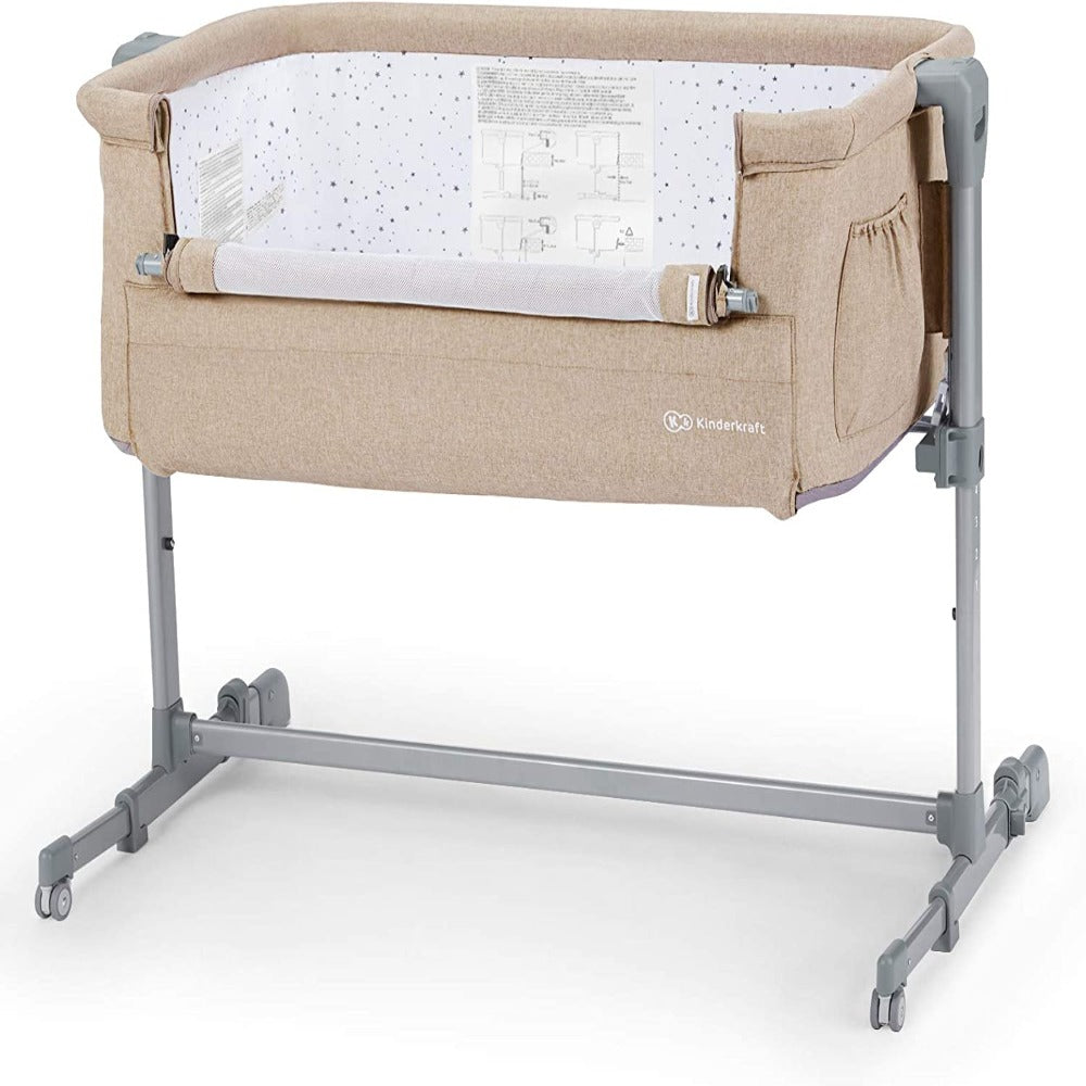 Kinderkraft Neste Up 2in1 Co-Sleeper / Independent Cot-Cribs & Cots-Kinderkraft-Toycra