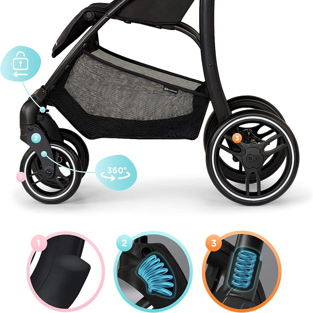 Kinderkraft Trig Pushchair/Stroller-Stroller-Kinderkraft-Toycra